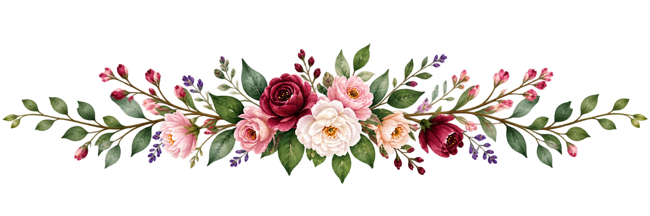 Floral Editorial Divider